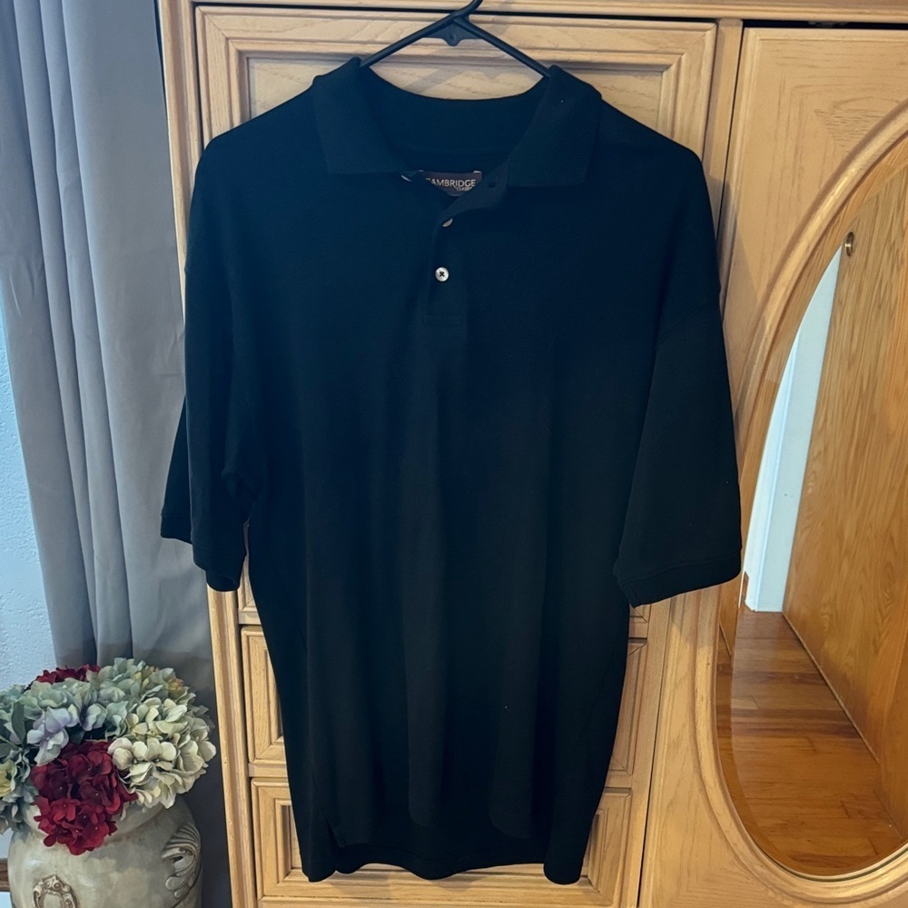Classic Black Polo Shirt